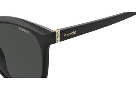 Okulary przeciwsłoneczne Polaroid PLD4100/F/S 807/M9 Polarized Kwadratowe Czarne