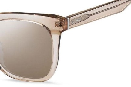 Okulary przeciwsłoneczne Fossil FOS2098/G/S 8XO/8G Kwadratowe Różowe