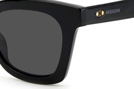 Okulary przeciwsłoneczne M Missoni MMI0089/S 807/IR Kocie oczy Czarne