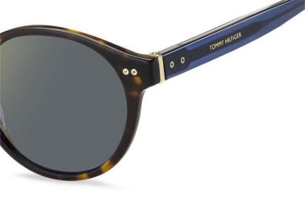 Okulary przeciwsłoneczne Tommy Hilfiger TH1795/S 086/K1 Okrągłe Havana