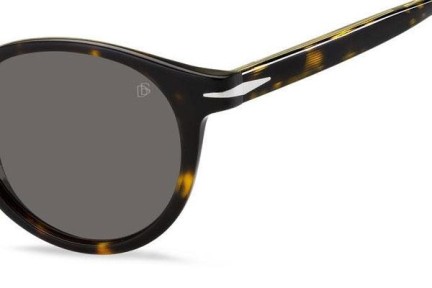 Okulary przeciwsłoneczne David Beckham DB1036/S 086/IR Okrągłe Havana