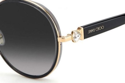 Okulary przeciwsłoneczne Jimmy Choo PAM/S 2F7/9O Okrągłe Złote