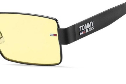 Okulary przeciwsłoneczne Tommy Jeans TJ0005/S PGC/HO Prostokątne Czarne