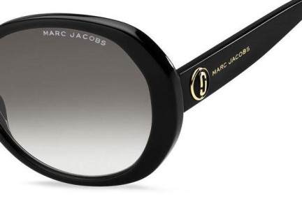 Okulary przeciwsłoneczne Marc Jacobs MARC377/S 807/IB Okrągłe Czarne
