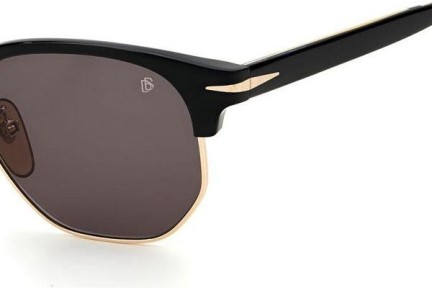 Okulary przeciwsłoneczne David Beckham DB1002/S 2M2/IR Browline Czarne