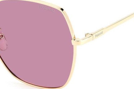 Okulary przeciwsłoneczne Polaroid PLD6178/G/S EYR/0F Polarized Kwadratowe Złote