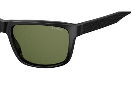 Okulary przeciwsłoneczne Polaroid Active Collection PLD2058/S 003/M9 Polarized Prostokątne Czarne