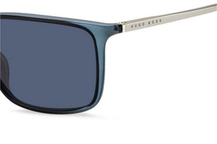 Okulary przeciwsłoneczne BOSS BOSS1182/S PJP/KU Kwadratowe Niebieskie