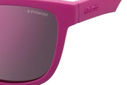 Слънчеви очила Polaroid Junior PLD8018/S CYQ/AI Polarized Квадратни Розова