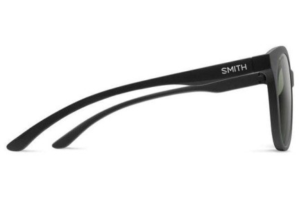 Okulary przeciwsłoneczne Smith BAYSIDE 003/L7 Polarized Okrągłe Czarne