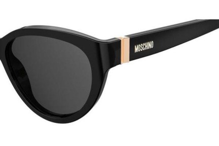 Okulary przeciwsłoneczne Moschino MOS065/S 807/IR Kocie oczy Czarne