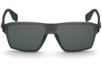 Okulary przeciwsłoneczne Adidas Originals OR0039 20Q Kwadratowe Szare