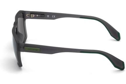 Okulary przeciwsłoneczne Adidas Originals OR0039 20Q Kwadratowe Szare
