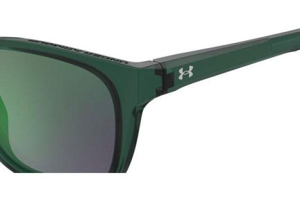 Okulary przeciwsłoneczne Under Armour UA0013/G/S 1ED/Z9 Prostokątne Zielone