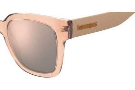 Okulary przeciwsłoneczne Havaianas UNA 9R6/0J Kwadratowe Różowe
