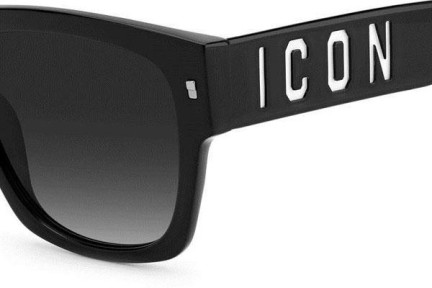 Слънчеви очила Dsquared2 ICON0004/S 80S/9O Квадратни Черна