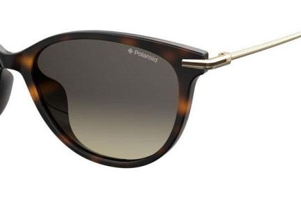 Okulary przeciwsłoneczne Polaroid PLD4085/F/S 086/LB Polarized Kocie oczy Havana