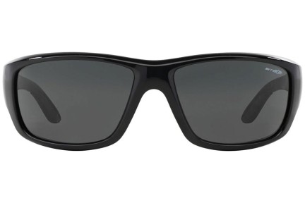 Okulary przeciwsłoneczne Arnette Cheat Sheet AN4166 211387 Prostokątne Czarne