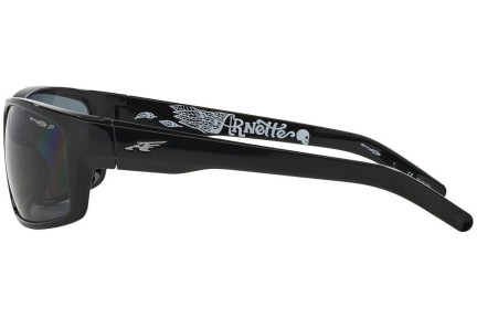 Okulary przeciwsłoneczne Arnette Fastball AN4202 226781 Polarized Prostokątne Czarne