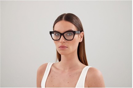 Okulary korekcyjne Gucci GG1133O 004 Kocie oczy Havana