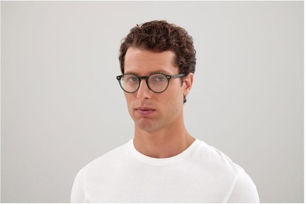 Okulary korekcyjne Gucci GG0738O 007 Okrągłe Zielone