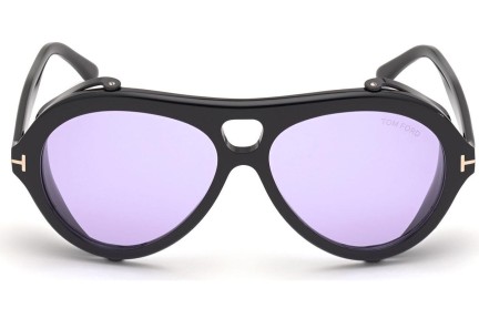 Okulary przeciwsłoneczne Tom Ford FT0882 01Y Pilotki (Aviator) Czarne