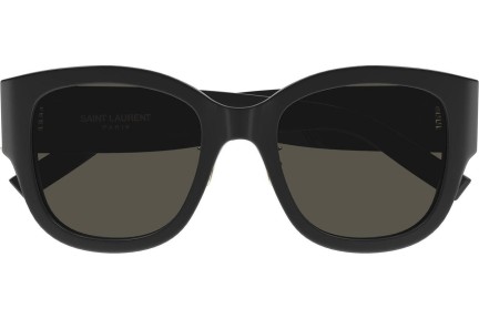 Okulary przeciwsłoneczne Saint Laurent SLM95/K 001 Kocie oczy Czarne