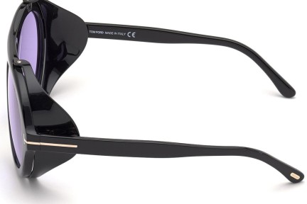 Okulary przeciwsłoneczne Tom Ford FT0882 01Y Pilotki (Aviator) Czarne