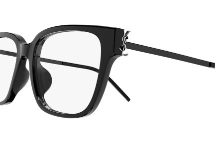 Okulary korekcyjne Saint Laurent SLM48O_A/F 002 Kocie oczy Czarne