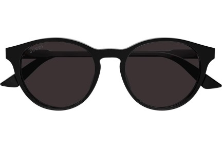 Okulary przeciwsłoneczne Gucci GG1119S 001 Okrągłe Czarne