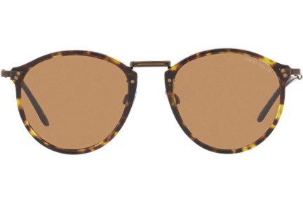 Okulary przeciwsłoneczne Giorgio Armani AR318SM 502653 Okrągłe Havana