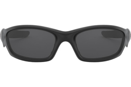 Okulary przeciwsłoneczne Oakley Straight Jacket OO9039 11-013 Prostokątne Czarne
