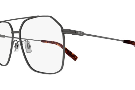 Okulary korekcyjne McQ MQ0333O 001 Pilotki (Aviator) Szare