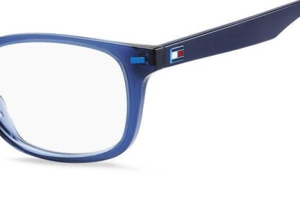 Okulary korekcyjne Tommy Hilfiger Junior TH1927 PJP Prostokątne Niebieskie