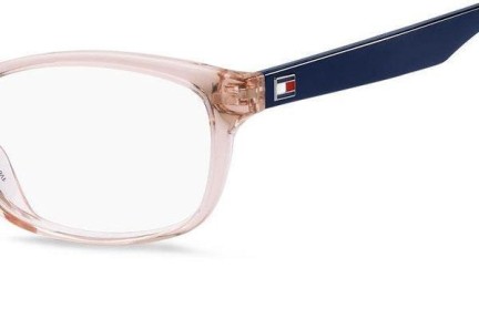 Okulary korekcyjne Tommy Hilfiger Junior TH1929 35J Prostokątne Różowe