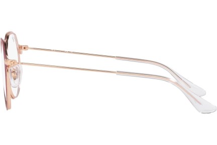 Okulary korekcyjne Ray-Ban Junior RY1058 4077 Okrągłe Czerwone