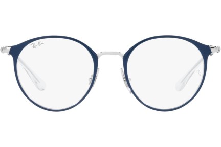 Okulary korekcyjne Ray-Ban Junior RY1053 4085 Okrągłe Niebieskie