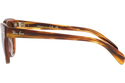 Okulary przeciwsłoneczne Ray-Ban Junior RJ9707S 712713 Kwadratowe Brązowe
