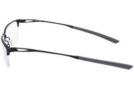 Okulary korekcyjne Nike 6064 001 Prostokątne Szare