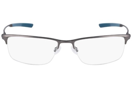Okulary korekcyjne Nike 6064 074 Prostokątne Srebrne