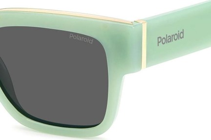 Okulary przeciwsłoneczne Polaroid PLD6198/S/X 1ED/M9 Polarized Kwadratowe Zielone