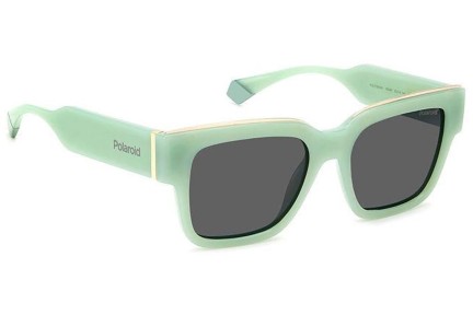 Okulary przeciwsłoneczne Polaroid PLD6198/S/X 1ED/M9 Polarized Kwadratowe Zielone