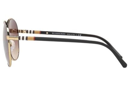 Okulary przeciwsłoneczne Burberry BE3094 114513 Okrągłe Havana