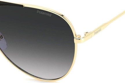 Okulary przeciwsłoneczne Polaroid PLD6200/S/X RHL/WJ Polarized Pilotki (Aviator) Złote