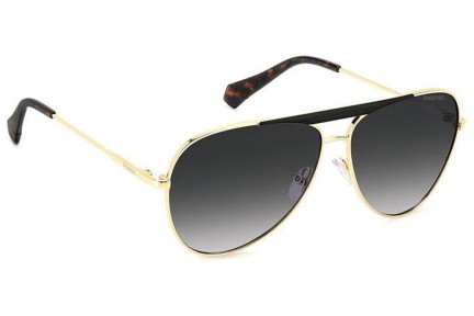 Okulary przeciwsłoneczne Polaroid PLD6200/S/X RHL/WJ Polarized Pilotki (Aviator) Złote