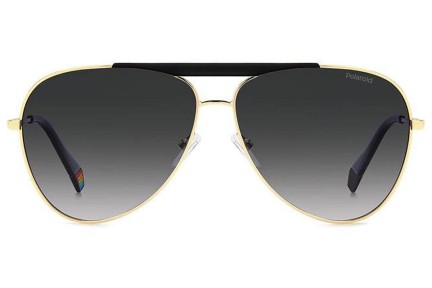 Okulary przeciwsłoneczne Polaroid PLD6200/S/X RHL/WJ Polarized Pilotki (Aviator) Złote