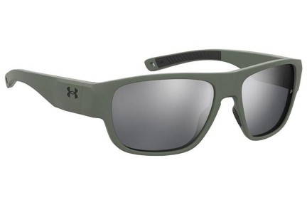 Okulary przeciwsłoneczne Under Armour UASCORCHER SIF/DC Kwadratowe Zielone