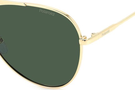 Okulary przeciwsłoneczne Polaroid PLD6200/S/X J5G/UC Polarized Pilotki (Aviator) Złote