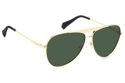 Okulary przeciwsłoneczne Polaroid PLD6200/S/X J5G/UC Polarized Pilotki (Aviator) Złote