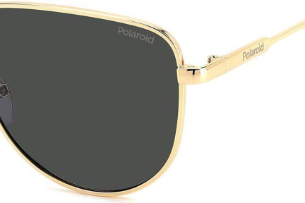 Okulary przeciwsłoneczne Polaroid PLD6196/S/X J5G/M9 Polarized Owalne Złote